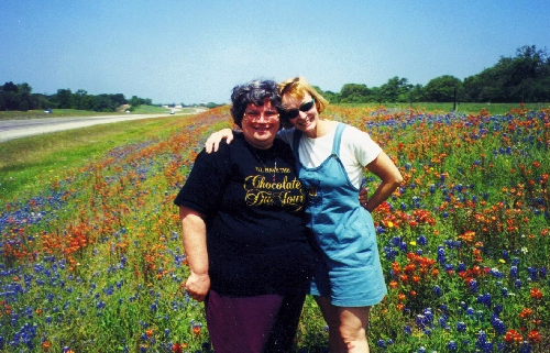 Bev & Lynn in Wildflowers